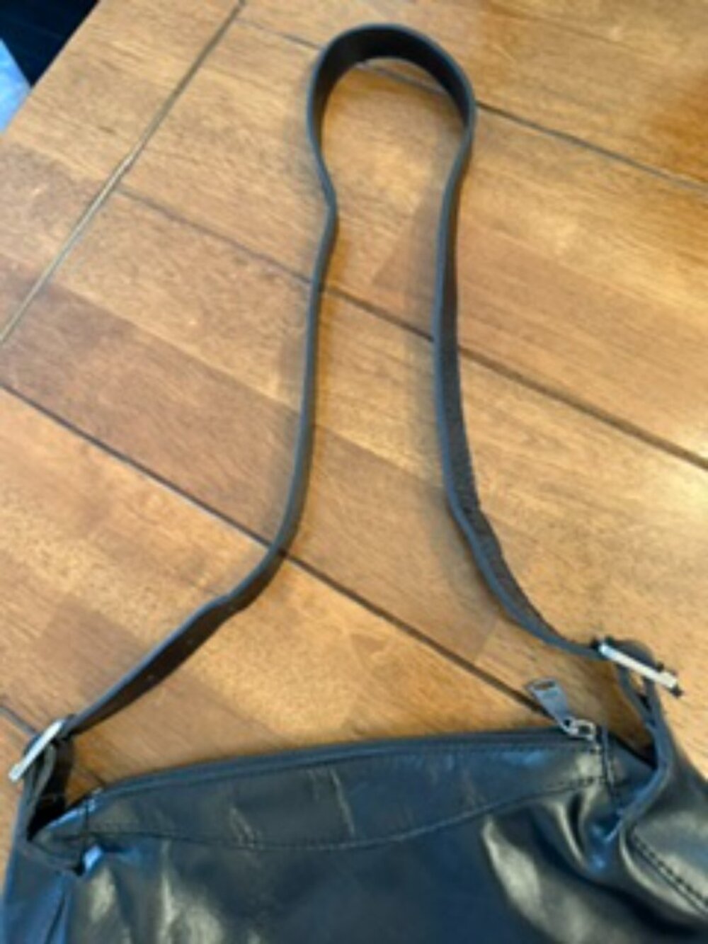 Patricia Nash Black 100% Genuine Leather Shoulder Bag/Crossbody Vintage Boho - Picture 6 of 15